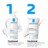 Toleriane Hydrating Gentle Cleanser & Double Repair Face Moisturizer SPF 30 Set